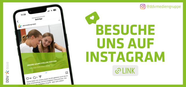 Besuche uns auf Instagram